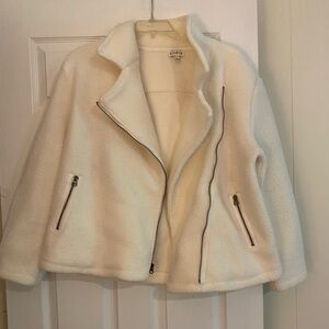 Wonderly Off-White Teddy Jacket